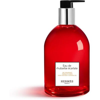 Hermès Le Bain Gel Nettoyant Rhubarbe - Mains & Corps - 300ml Hermès Le Bain Gel Nettoyant Rhubarbe - Mains & Corps - 300ml
