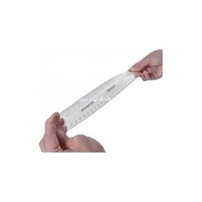 Westcott, Règle, Règle plate, 150 mm, flexible, transparente (15 cm, Matières plastiques) Westcott, Règle, Règle plate, 150 mm, flexible, transparente (15 cm, Matières plastiques)