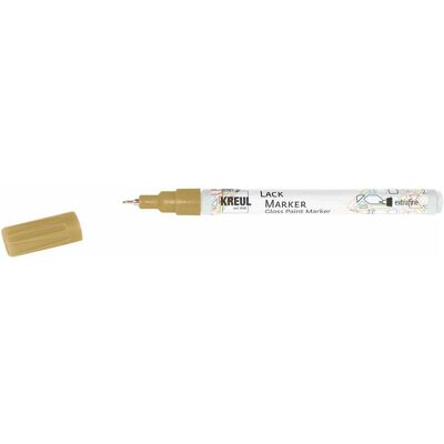 Kreul, Marqueur, Marqueur peinture "Gloss Paint Marker", extrafine, or (1x) Kreul, Marqueur, Marqueur peinture "Gloss Paint Marker", extrafine, or (1x)