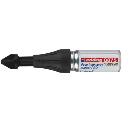 Edding, Marqueur, ED066374 Markierungsspray Tiefloch E-8875 PRO schwarz Edding, Marqueur, ED066374 Markierungsspray Tiefloch E-8875 PRO schwarz