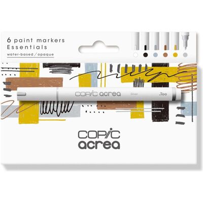 Copic, Marqueur, Marqueur acrea Set Essentials (6x) Copic, Marqueur, Marqueur acrea Set Essentials (6x)
