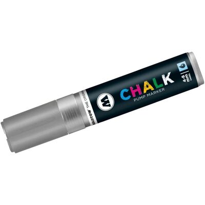 Molotow, Marqueur, Windowmarker Chalk rechargeable 4-8mm argent métallique (1x) Molotow, Marqueur, Windowmarker Chalk rechargeable 4-8mm argent métallique (1x)