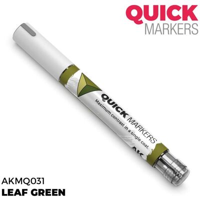 AK Interactive, Marqueur, - Quickmarker Leaf Green AK Interactive, Marqueur, - Quickmarker Leaf Green