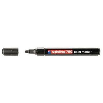 Edding, Marqueur, Marqueur de peinture 790 – Noir Edding, Marqueur, Marqueur de peinture 790 – Noir