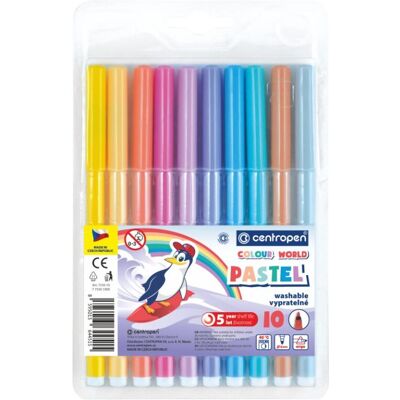 Centropen, Marqueur, PASTEL Marker 10 Farben (10x) Centropen, Marqueur, PASTEL Marker 10 Farben (10x)