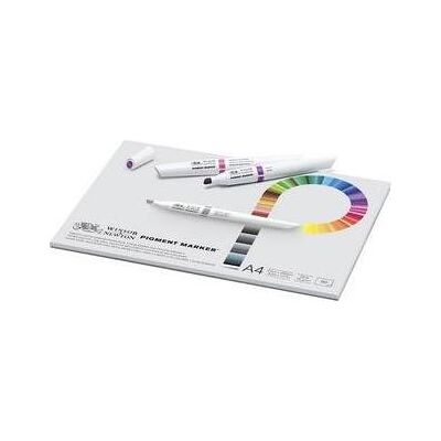 Winsor & Newton, Marqueur, Pad Pigment Marker 75G A4 50P Winsor & Newton, Marqueur, Pad Pigment Marker 75G A4 50P