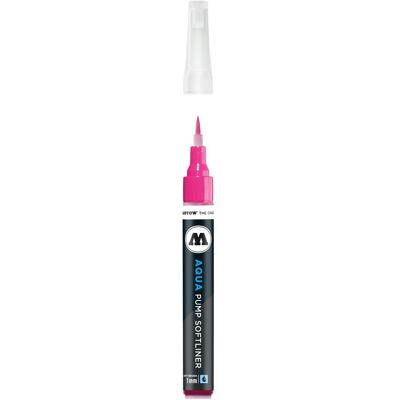 Molotow, Marqueur, Marqueur pinceau Pump Softliner Aqua 1mm rose (1x) Molotow, Marqueur, Marqueur pinceau Pump Softliner Aqua 1mm rose (1x)