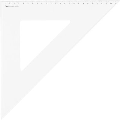 Aristo, Règle, Triangle plastique 45 (36.80 cm, Matières plastiques) Aristo, Règle, Triangle plastique 45 (36.80 cm, Matières plastiques)