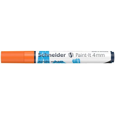 Schneider, Marqueur, Marqueur acrylique Paint-It 320 4mm orange (1x) Schneider, Marqueur, Marqueur acrylique Paint-It 320 4mm orange (1x)