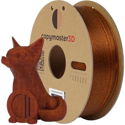 Copymaster3D PLA Glitter Filament for 3D Printer, 1.75 mm, Shimmering Gold (PLA, 1.75 mm), Filament 3D, Or Copymaster3D PLA Glitter Filament for 3D Printer, 1.75 mm, Shimmering Gold (PLA, 1.75 mm), Filament 3D, Or