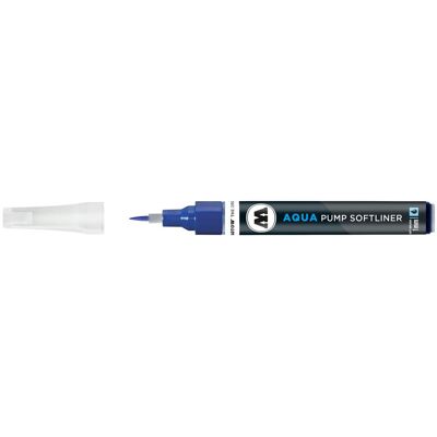 Molotow, Marqueur, Marqueur pinceau Pump Softliner Aqua 1mm bleu primaire (1x) Molotow, Marqueur, Marqueur pinceau Pump Softliner Aqua 1mm bleu primaire (1x)