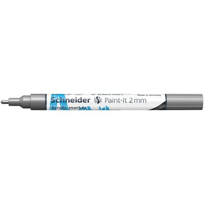 Schneider, Marqueur, Marqueur acrylique Paint-It 310 2mm argenté Schneider, Marqueur, Marqueur acrylique Paint-It 310 2mm argenté