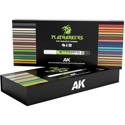 AK Interactive, Marqueur, - Special Box 34 PlayMarkers (34x) AK Interactive, Marqueur, - Special Box 34 PlayMarkers (34x)