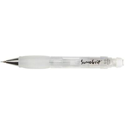Sakura, Crayon à papier + critérium, Crayon mécanique Sumo Grip 0.5 mm Blanc (0.50 mm, 1x) Sakura, Crayon à papier + critérium, Crayon mécanique Sumo Grip 0.5 mm Blanc (0.50 mm, 1x)
