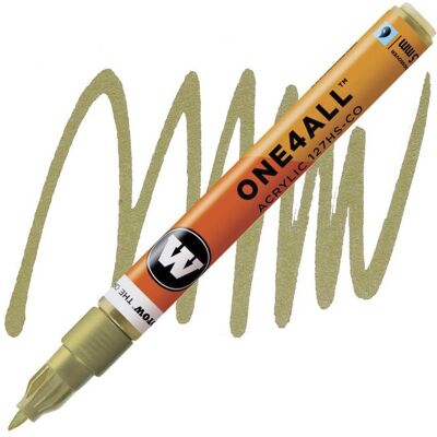 Molotow, Marqueur, MARQUEUR ACRYLIQUE 1.5mm OR METAL (1x) Molotow, Marqueur, MARQUEUR ACRYLIQUE 1.5mm OR METAL (1x)