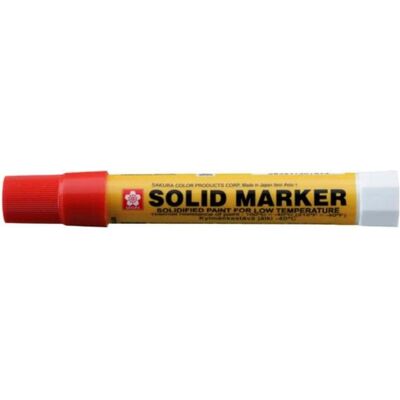 Sakura, Marqueur, Industriemarker SOLID MARKER LOW TEMPERATURE, rot (1x) Sakura, Marqueur, Industriemarker SOLID MARKER LOW TEMPERATURE, rot (1x)