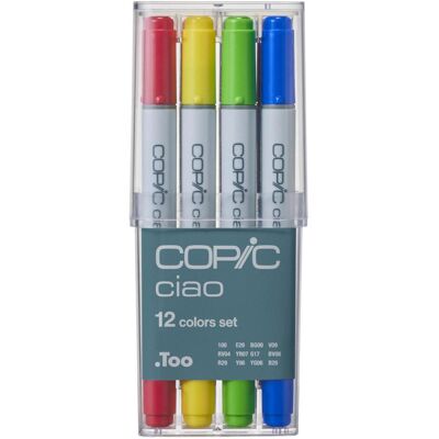 Copic, Marqueur, Ciao Set de 12 (12x) Copic, Marqueur, Ciao Set de 12 (12x)