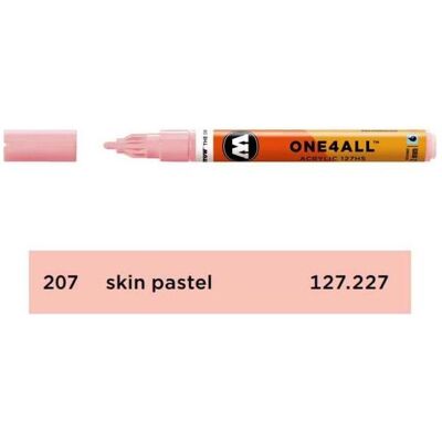 Molotow, Marqueur, Crayon feutre One4all 127HS skin pastel 207 (1x) Molotow, Marqueur, Crayon feutre One4all 127HS skin pastel 207 (1x)