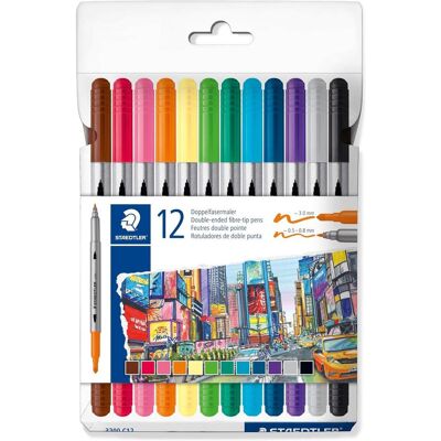 Feutres Néon Staedtler 3200 C12 - Feutres Feutres Néon Staedtler 3200 C12 - Feutres