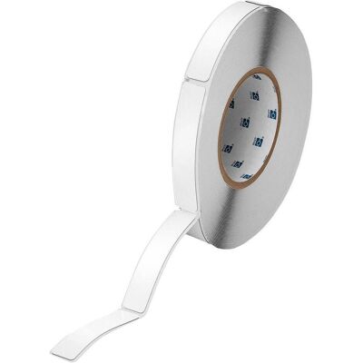 Brady, Rouleau d’étiquettes, THTEP-18-7593-WT, EPREP, polyester, blanc, 60.00 x 400.00 mm, permanent, sur pliage en éventail (2 (60 mm) Brady, Rouleau d’étiquettes, THTEP-18-7593-WT, EPREP, polyester, blanc, 60.00 x 400.00 mm, permanent, sur pliage en éventail (2 (60 mm)