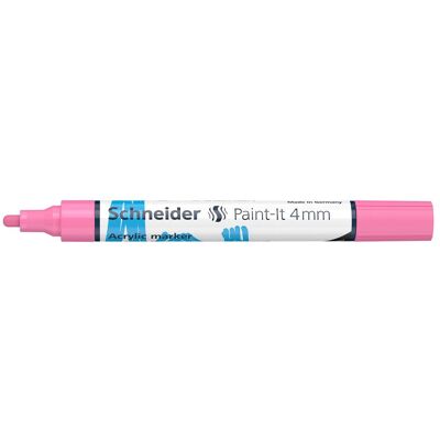 Schneider, Marqueur, Marqueur acrylique Paint-It 320 4mm rose pastel (1x) Schneider, Marqueur, Marqueur acrylique Paint-It 320 4mm rose pastel (1x)