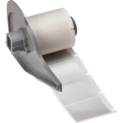 Brady, Rouleau d’étiquettes, M7-31-362, vinyle anti-contrefaçon, métallisé, argenté, brillant, 38.10 x 25.40 mm, perma (46.02 mm) Brady, Rouleau d’étiquettes, M7-31-362, vinyle anti-contrefaçon, métallisé, argenté, brillant, 38.10 x 25.40 mm, perma (46.02 mm)