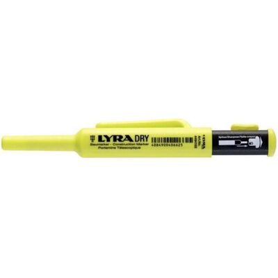 Lyra, Marqueur, Marqueur de construction pour bois/métal/cu. verre/céramique/ mine graphite 2 B (10x) Lyra, Marqueur, Marqueur de construction pour bois/métal/cu. verre/céramique/ mine graphite 2 B (10x)