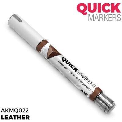 AK Interactive, Marqueur, - Quickmarker Leather AK Interactive, Marqueur, - Quickmarker Leather