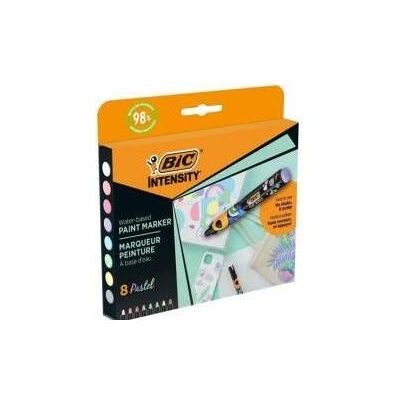 Bic, Marqueur, Intensity Pastell-Acrylmarker, 12 Farben Bic, Marqueur, Intensity Pastell-Acrylmarker, 12 Farben