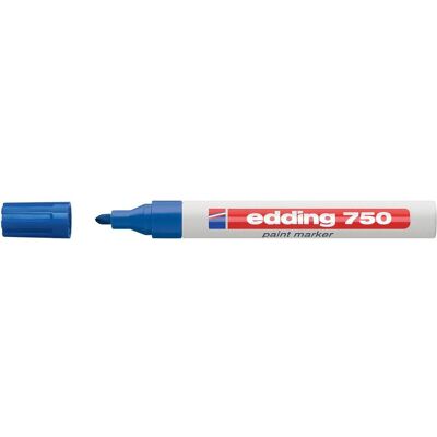 Edding, Marqueur, Marqueur peinture 750/4-750003, bleu Edding, Marqueur, Marqueur peinture 750/4-750003, bleu