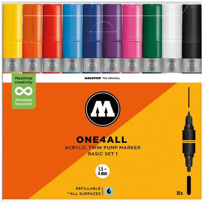 Molotow, Marqueur, Marqueur acrylique (10x) Molotow, Marqueur, Marqueur acrylique (10x)