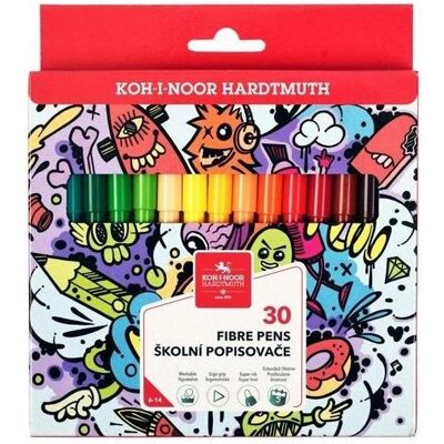 Koh-i-Noor, Marqueur, Marker 710/2CJ/23 30 Farben (30x) Koh-i-Noor, Marqueur, Marker 710/2CJ/23 30 Farben (30x)