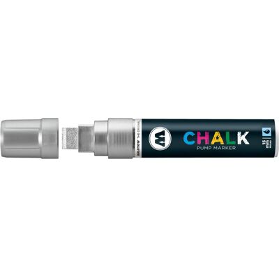 Molotow, Marqueur, Windowmarker Chalk rechargeable 15mm argent métallique (1x) Molotow, Marqueur, Windowmarker Chalk rechargeable 15mm argent métallique (1x)