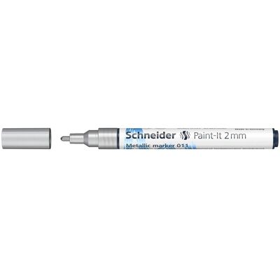 Schneider, Marqueur, Marqueur métallique Paint-It 2 mm argenté (1x) Schneider, Marqueur, Marqueur métallique Paint-It 2 mm argenté (1x)