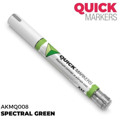 AK Interactive, Marqueur, - Quickmarker Spectral Green AK Interactive, Marqueur, - Quickmarker Spectral Green