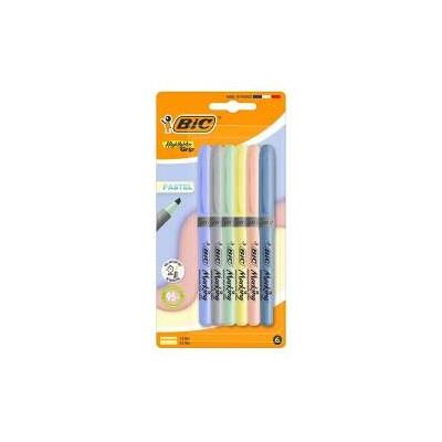 Bic, Marqueur, Grip Pastel Mix Textmarker, 6 Stück (6x) Bic, Marqueur, Grip Pastel Mix Textmarker, 6 Stück (6x)