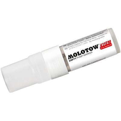 Molotow, Marqueur, Crayon feutre 411EM Vide, 15mm Chisel-Sze (1x) Molotow, Marqueur, Crayon feutre 411EM Vide, 15mm Chisel-Sze (1x)