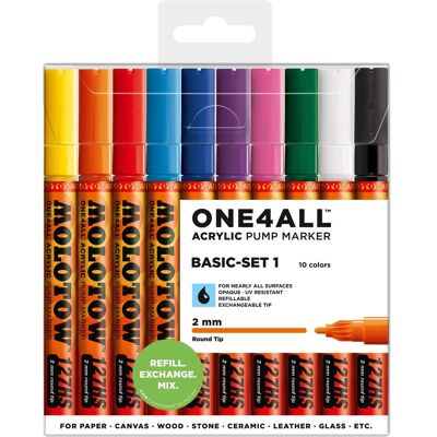 Molotow, Marqueur, Marqueur en acrylique (10x) Molotow, Marqueur, Marqueur en acrylique (10x)