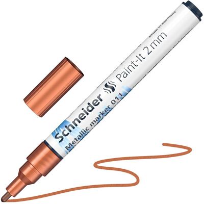 Schneider, Marqueur, Marqueur métallique Paint-It 2 mm cuivre (1x) Schneider, Marqueur, Marqueur métallique Paint-It 2 mm cuivre (1x)