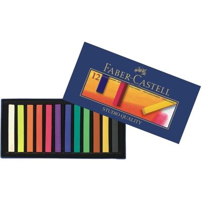 Faber-Castell, Écriture + dessin, Pastels doux (12x) Faber-Castell, Écriture + dessin, Pastels doux (12x)