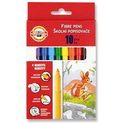 Koh-i-Noor, Marqueur, Marker 10 Farben (10x) Koh-i-Noor, Marqueur, Marker 10 Farben (10x)