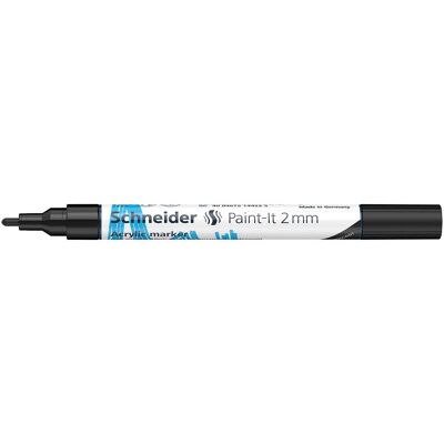 Schneider, Marqueur, Marqueur acrylique Paint-It 310 2mm noir (1x) Schneider, Marqueur, Marqueur acrylique Paint-It 310 2mm noir (1x)