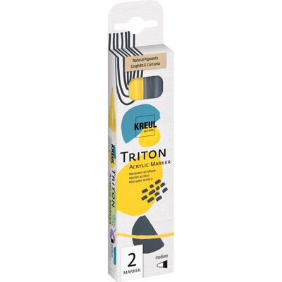 Kreul, Marqueur, Marqueur acrylique Triton (2x) Kreul, Marqueur, Marqueur acrylique Triton (2x)