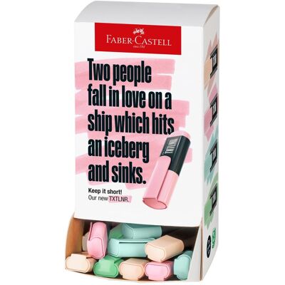 Faber-Castell, Marqueur, Textmarker TXTLNR Pastell 60x (60x) Faber-Castell, Marqueur, Textmarker TXTLNR Pastell 60x (60x)