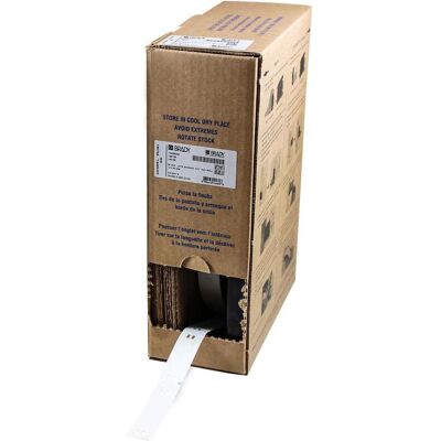 Brady, Rouleau d’étiquettes, BM71-10x60-7598-WT, polyester, blanc, brillant, 10.00 x 60.00 mm, non adhésif, gros rouleau (5 (20.62 mm) Brady, Rouleau d’étiquettes, BM71-10x60-7598-WT, polyester, blanc, brillant, 10.00 x 60.00 mm, non adhésif, gros rouleau (5 (20.62 mm)