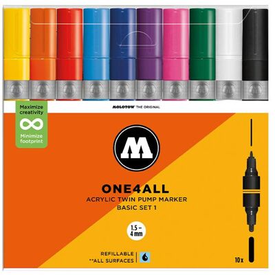 Molotow, Marqueur, Marqueur acrylique (10x) Molotow, Marqueur, Marqueur acrylique (10x)