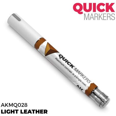 AK Interactive, Marqueur, - Quickmarker Light Leather AK Interactive, Marqueur, - Quickmarker Light Leather