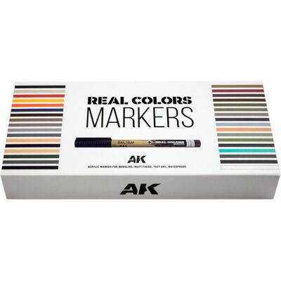 AK Interactive, Marqueur, Special Box Full Range Quick Markers 34 Units (34x) AK Interactive, Marqueur, Special Box Full Range Quick Markers 34 Units (34x)