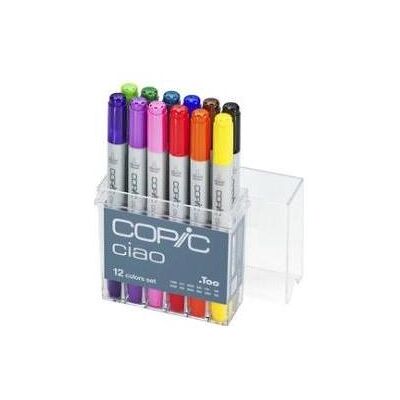 Copic, Marqueur, Ciao Set de 12 (12x) Copic, Marqueur, Ciao Set de 12 (12x)