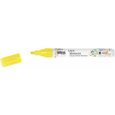 Kreul, Marqueur, Marqueur peinture "Gloss Paint Marker", médium, jaune fluo (1x) Kreul, Marqueur, Marqueur peinture "Gloss Paint Marker", médium, jaune fluo (1x)
